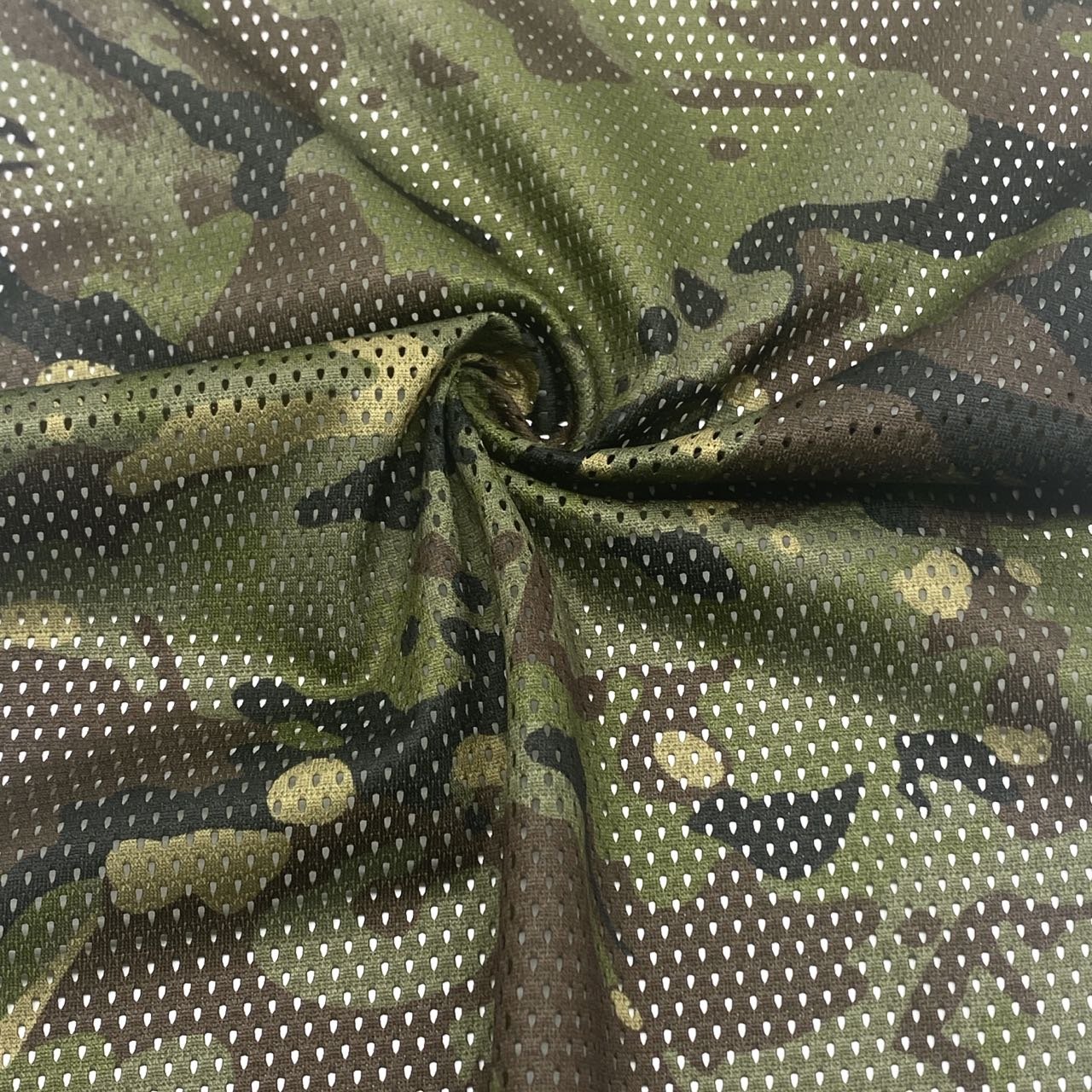 Hotselling 100% polyester printed Mesh Fabric Jungle for Camouflage Bandanas Tactical Headwrap headswear sunhat