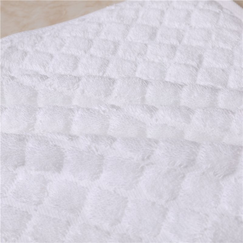 Plain White Cotton Absorbent Flour Sack Tea Towel Handkerchief Dish Towel Wholesale