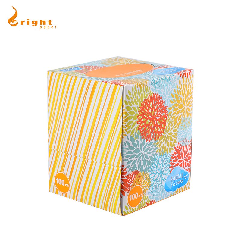 Hot Sale Mini Box Tissue Paper Customized Available Box Logo Color Napkin Tissue Paper