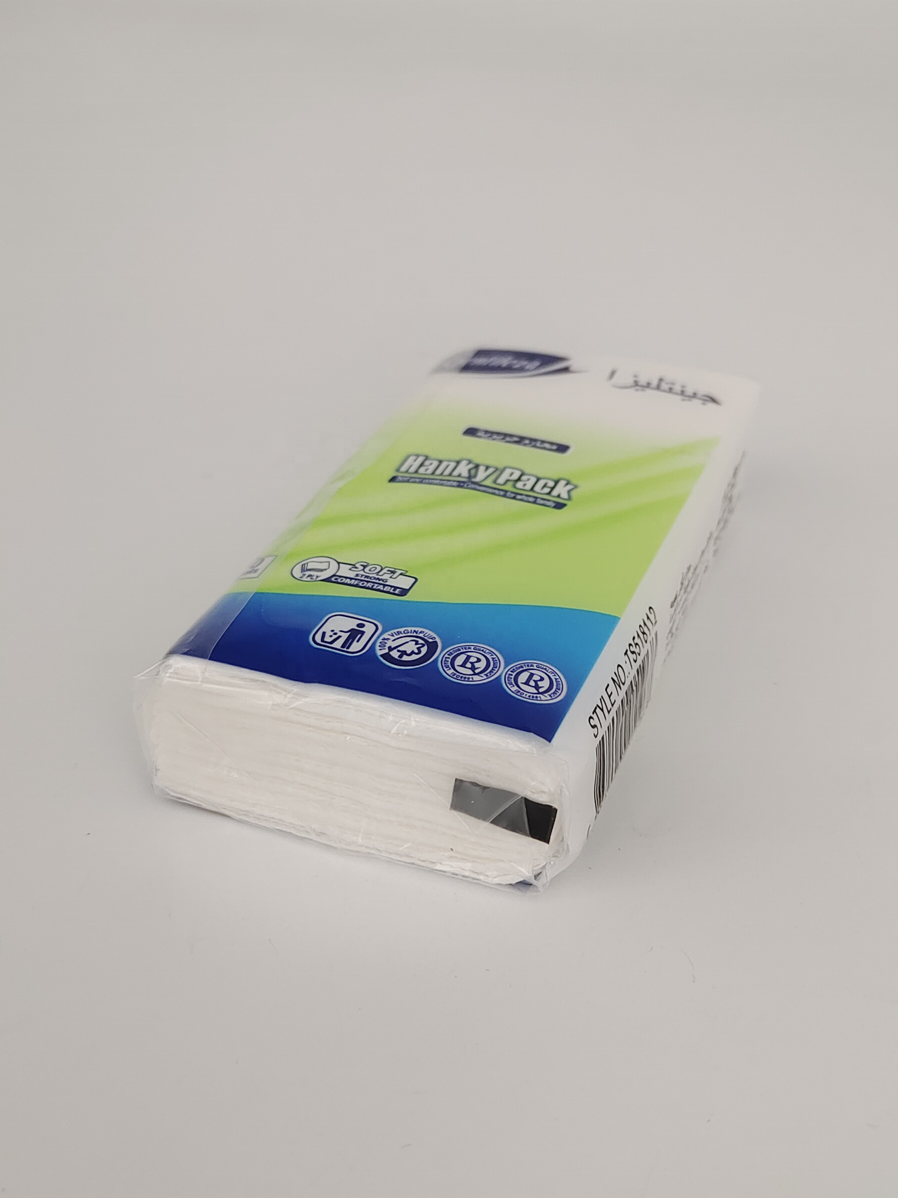 Factory Wholesale Custom Handkerchief 1/2/3/4 ply Customized cleaning Hanky Pack Tissue Paper