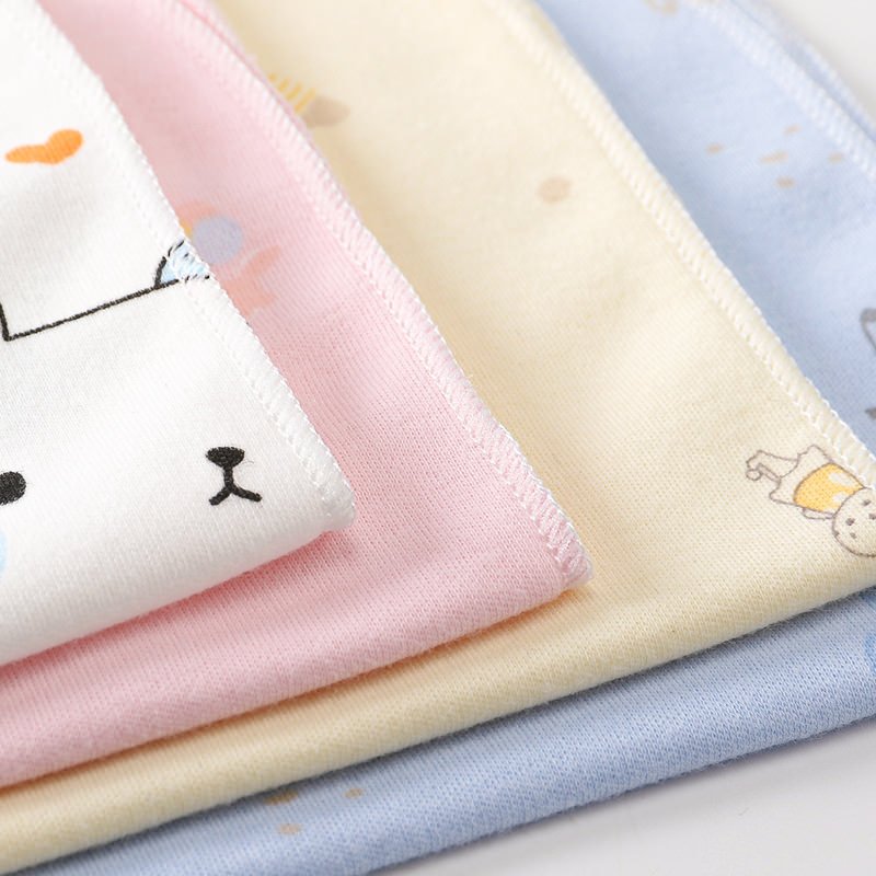 Baby towel Pure cotton super soft newborn handkerchief face towel Children's cotton wool small square towel baby