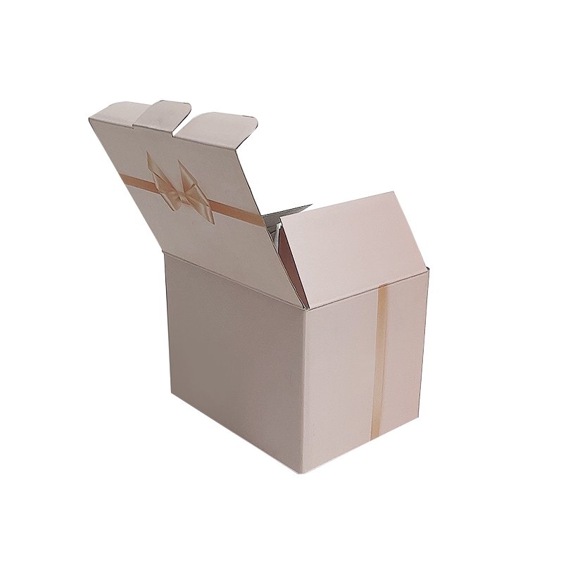factory wholesale price Cute pink folding gift paper box premium holiday gift packaging box customized your logo