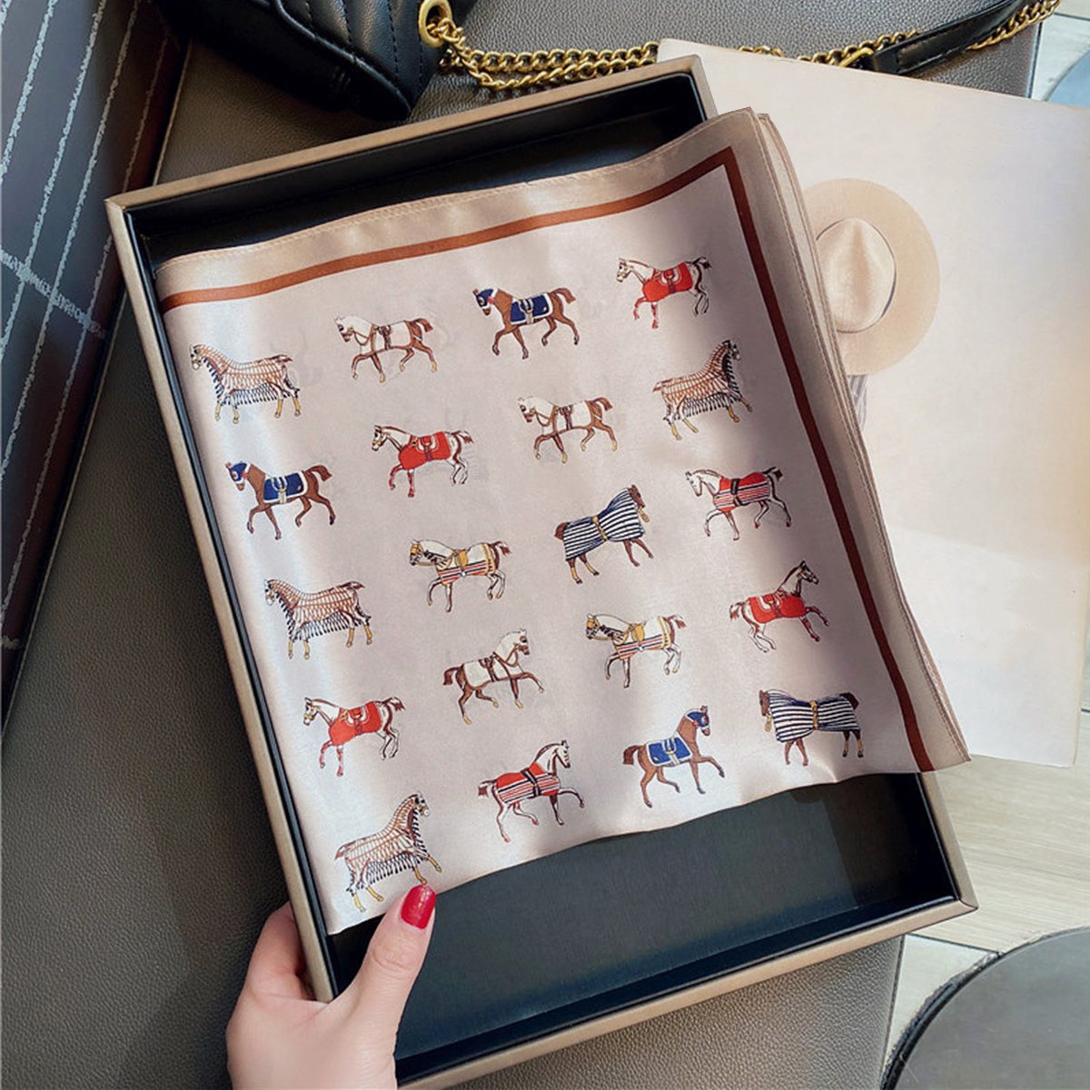 WJ1026-270 silk square scarf hijab handkerchiefs square scarf new styles fashion scarf shawl