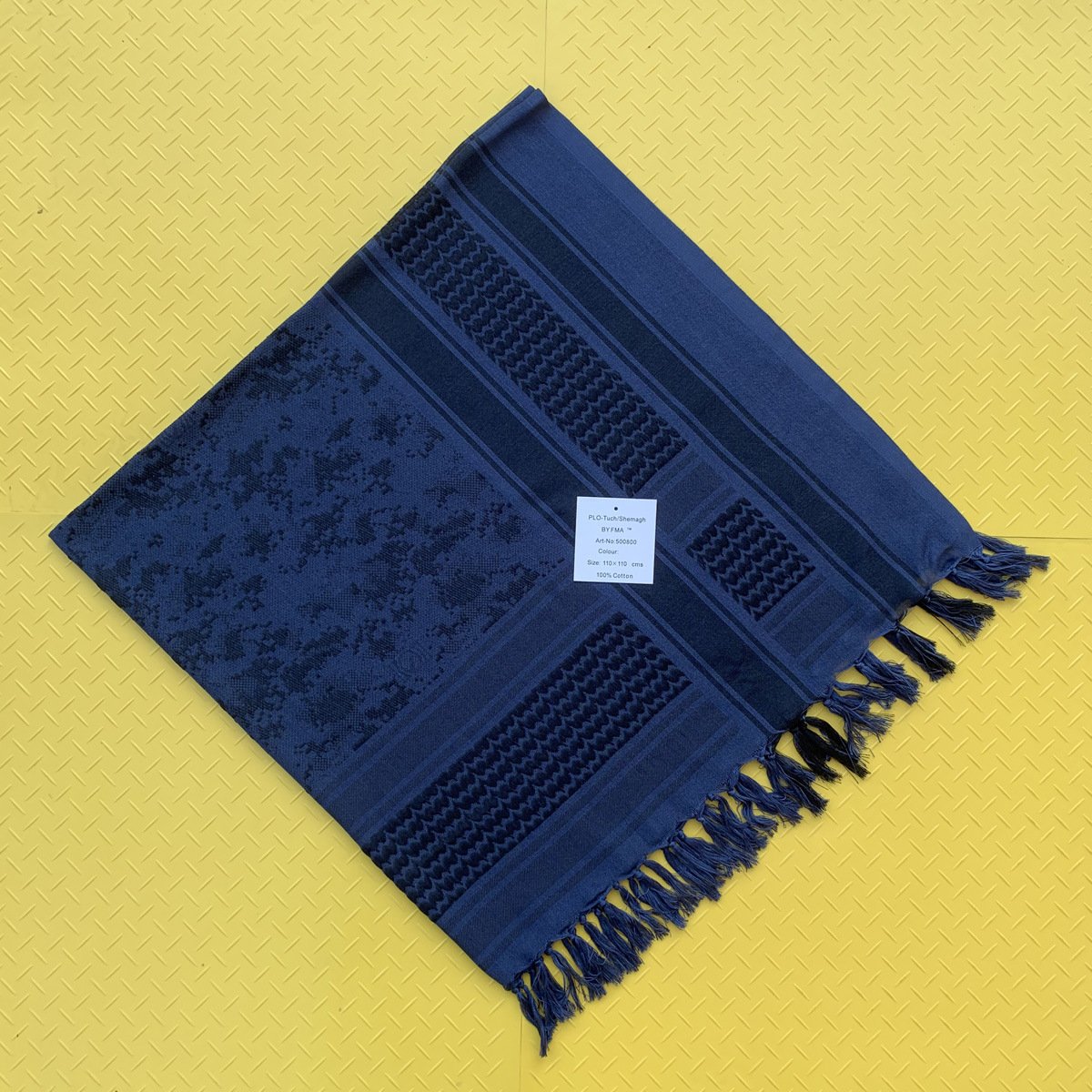 Ready to ship 2023 new 43x43 inch unisex handkerchief cotton fashion camouflage square head scarf wrap men's yemeni shemagh