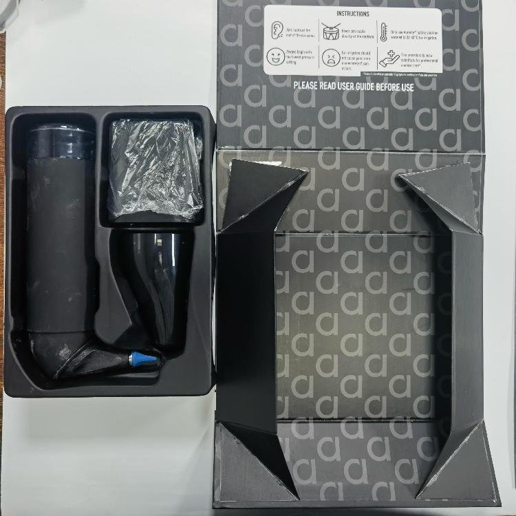 Customizable High-Level Fashion Printed Kraft Paper Box Ear Washer Packaging Shipping Perfume/Watches Foil Included