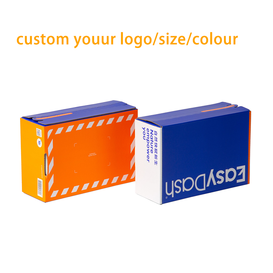 custom High Quality size white cardboard shipping box with zipper packaging moq unique shipping box for games UV Coating