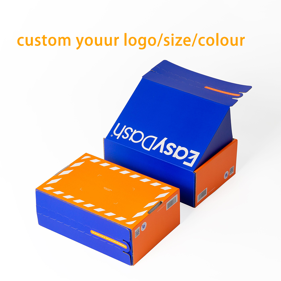 custom High Quality size white cardboard shipping box with zipper packaging moq unique shipping box for games UV Coating