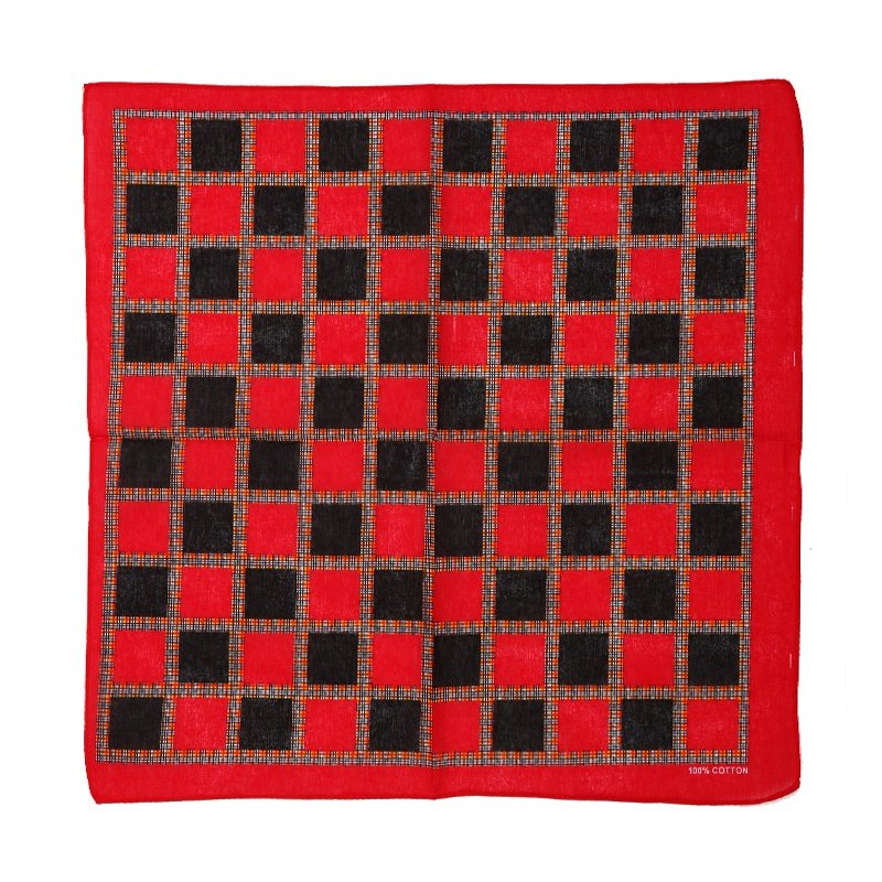 Factory Manufacture Custom High Quality 100% Cotton Printed Square Handkerchiefs Bandanas