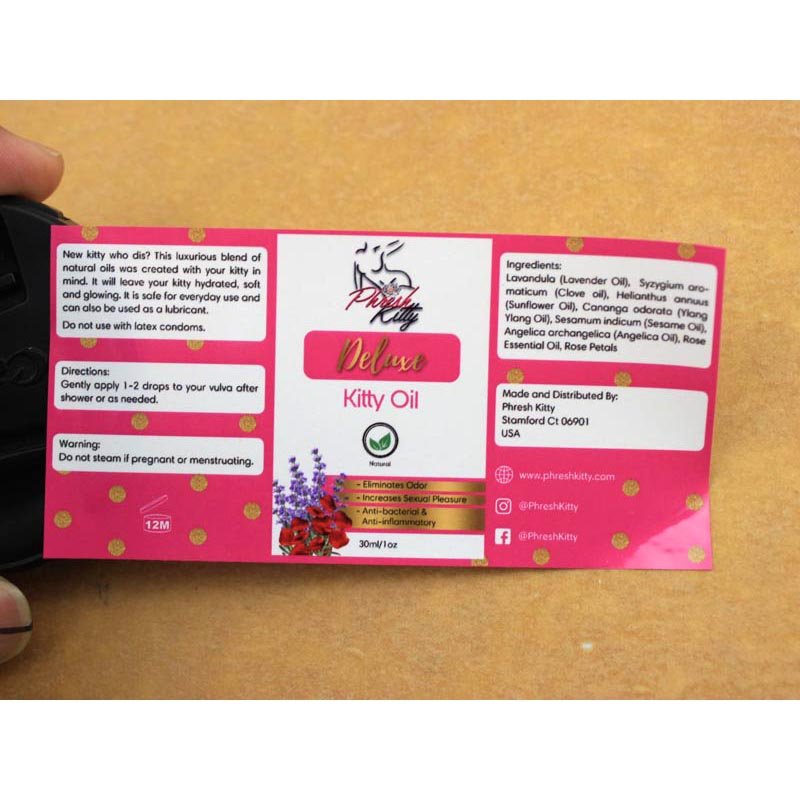 New Business Logo Branded UV Protection Eco-friendly Make Your Own Vinyl Label Stickers for Outdoor