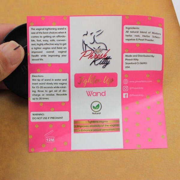 New Business Logo Branded UV Protection Eco-friendly Make Your Own Vinyl Label Stickers for Outdoor