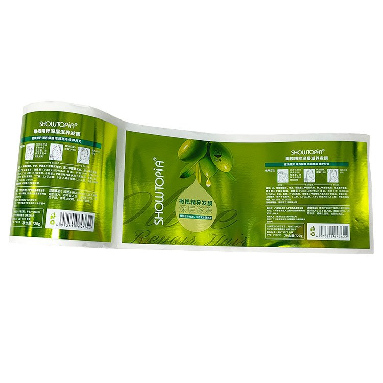 custom lash shampoo private label Matte labels waterproof vinyl self adhesive Gold Foil labels for bottle packaging