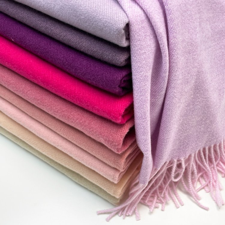 Wholesale korean winter soft warm kashmiri long fringe Shawls classic pashmina hijab knitted cashmere scarf for women fashion