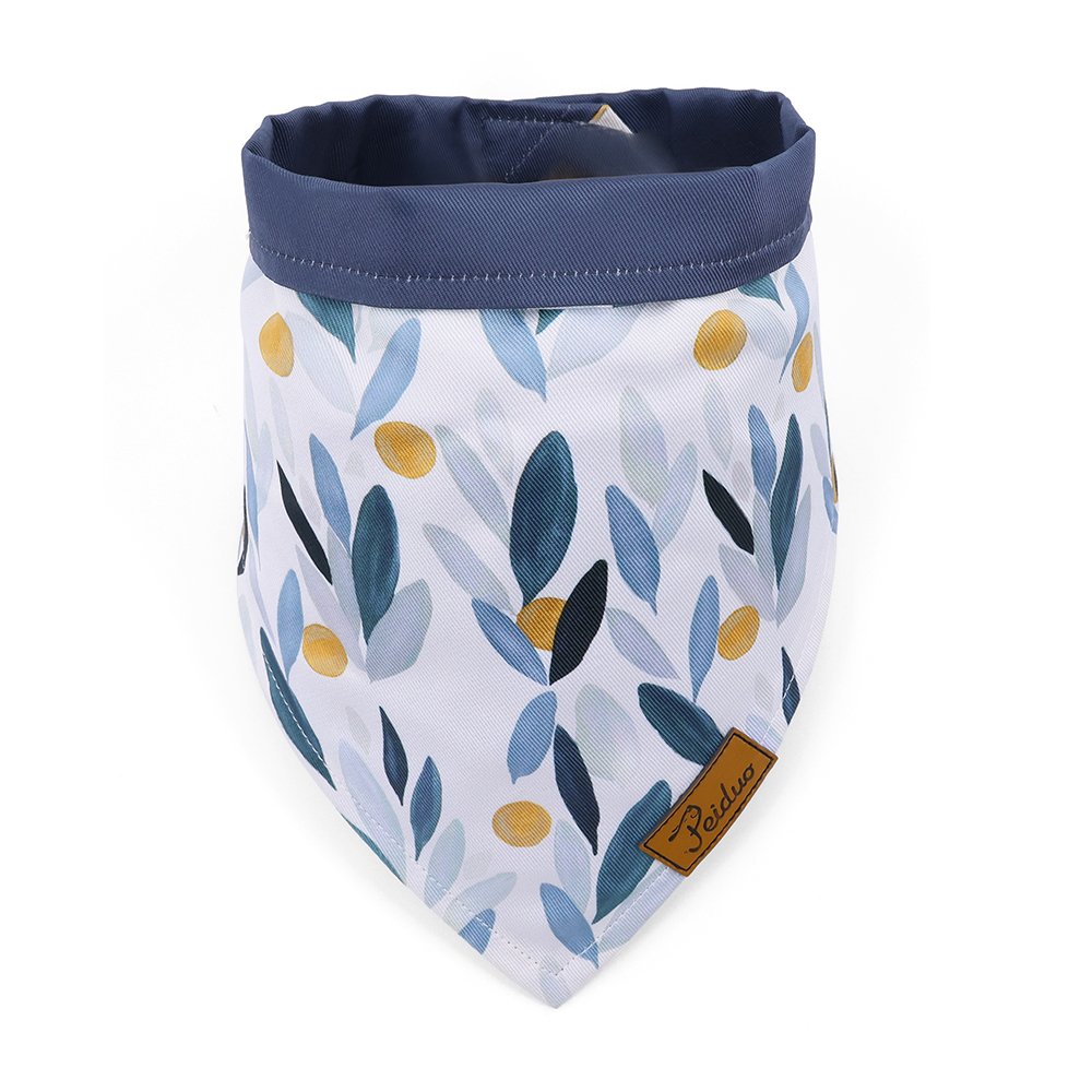 Wholesale Multiple Sizes Cotton Polyester Triangle Collar Bandana Dog Scarf Bandanas Bibs For Dogs Puppies