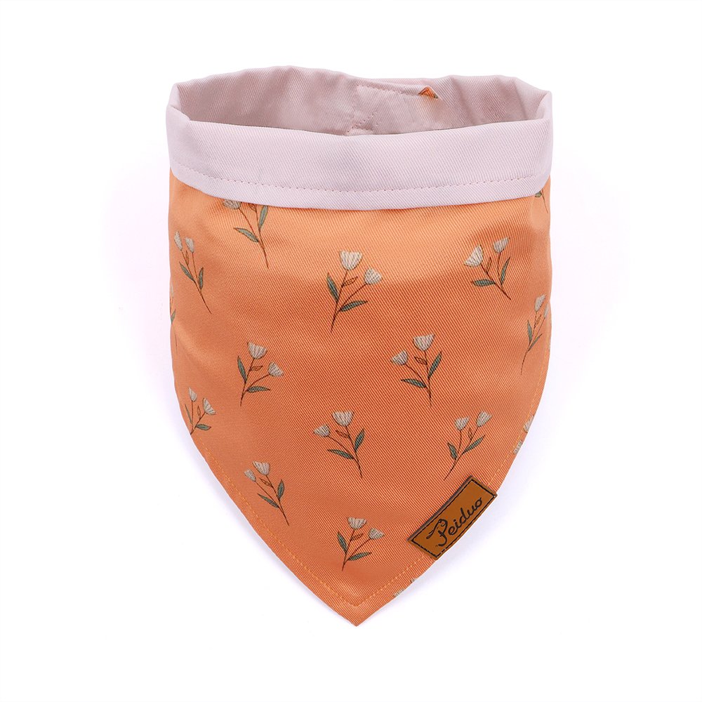Wholesale Multiple Sizes Cotton Polyester Triangle Collar Bandana Dog Scarf Bandanas Bibs For Dogs Puppies