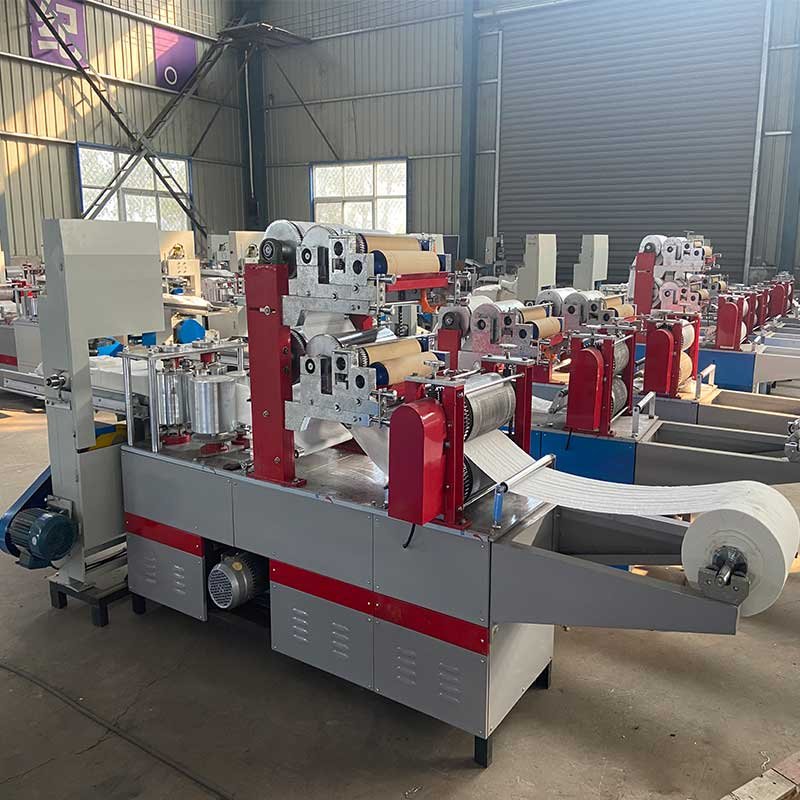 Handkerchief N Fold Napkin Making Machine Napkin Machine Production Line