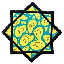 Customization Spin Flowstar For Fun Mougee Star Dapo Double Side Printing Handmade Handkerchief Flyper