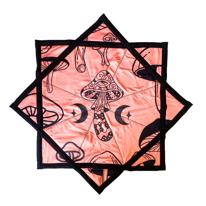 Customization Spin Flowstar For Fun Mougee Star Dapo Double Side Printing Handmade Handkerchief Flyper