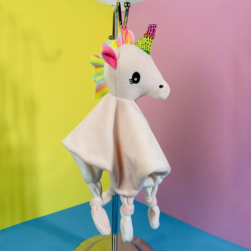 SEEJOYOU Factory Price Baby Comforter Security Blanket Animal Handkerchief Saliva Blanket For Baby Animal Blanket Soothing Toys