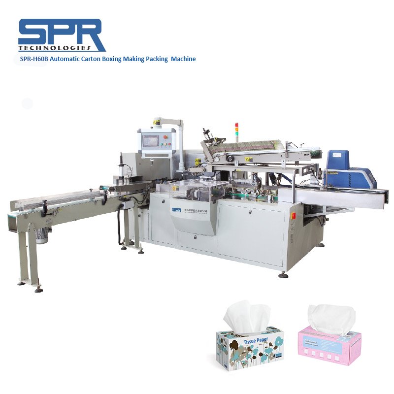 SPR-Q1250/3300 Automatic Face Tissue Napkin Paper Serviette Handkerchief Beltsaw Cutting Machine