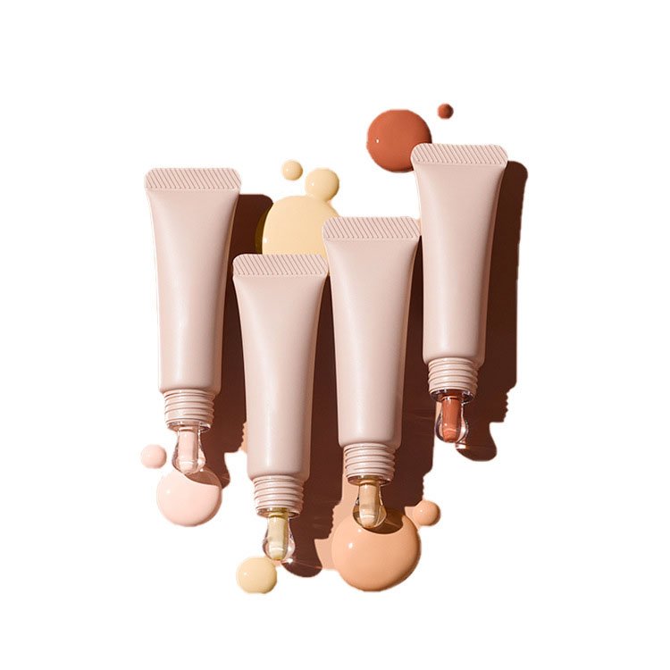 FTS Cosmetic 20ml Hose With Zinc Alloy Head Eye Cream Hose Package Material For Lipstick Model Soft Pe Tube