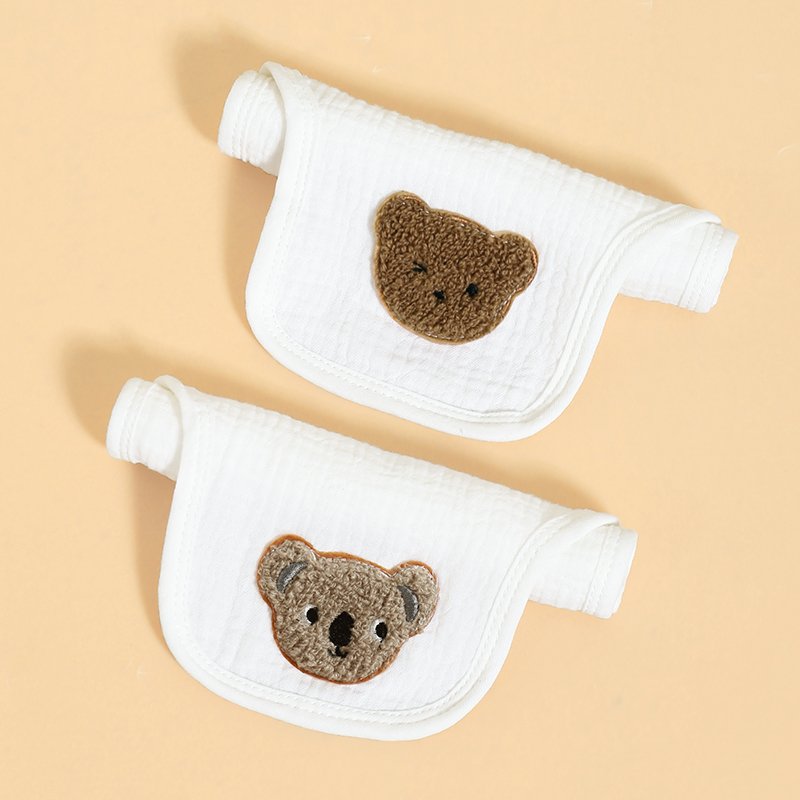 cute- Quick-dry Cotton Ultra Soft Baby Absorbing Sweat Towel Bibs Absorption Towel