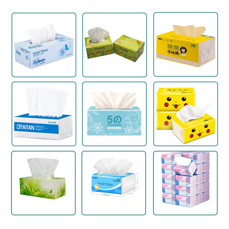 Fuyuan Factory Price Facial Tissue Paper Making Machine Facial Tissue Production Line For Small Business