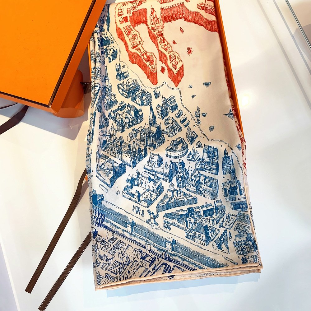 Xinhe Women Big Custom Satin Silk Scarf Printing Big Square Other Scarves Satin Scarfs Designer