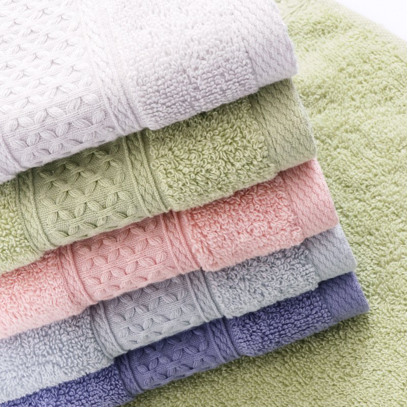 High Quality Pure Cotton Towel Bath Towel Handkerchief 6 Piece Set Hotel Absorbent Breathable Bath Towel Set