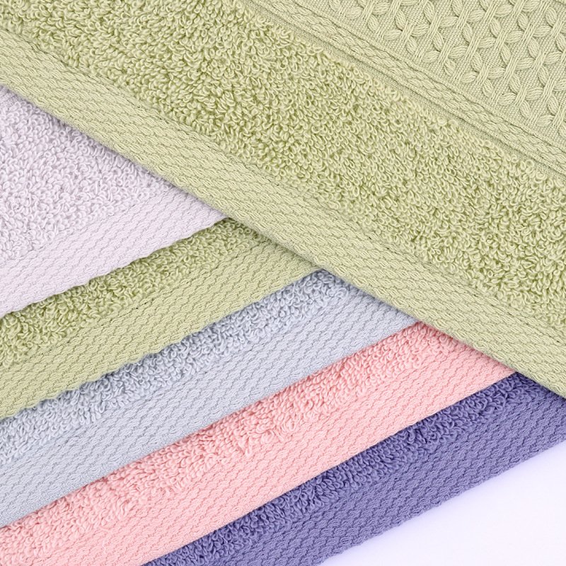High Quality Pure Cotton Towel Bath Towel Handkerchief 6 Piece Set Hotel Absorbent Breathable Bath Towel Set