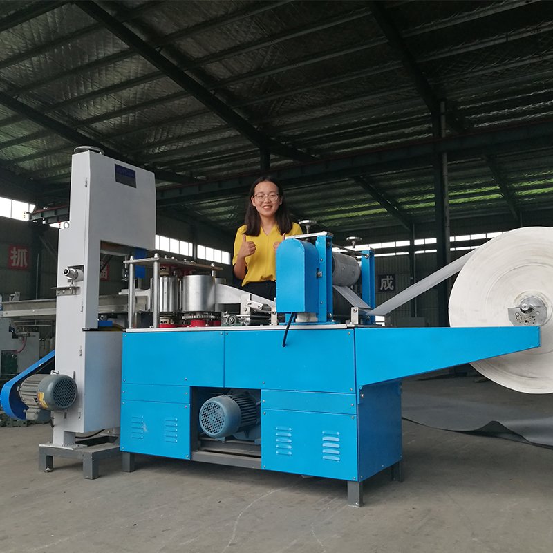 Attractive Price Small Profitable Machine Serviette Paper Making Machine Napkin paper folding machine