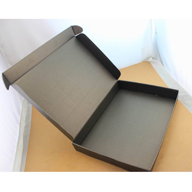Custom Design Corrugated box Packaging For Eco Friendly Packages black Corrugated box Gift beautiful Box