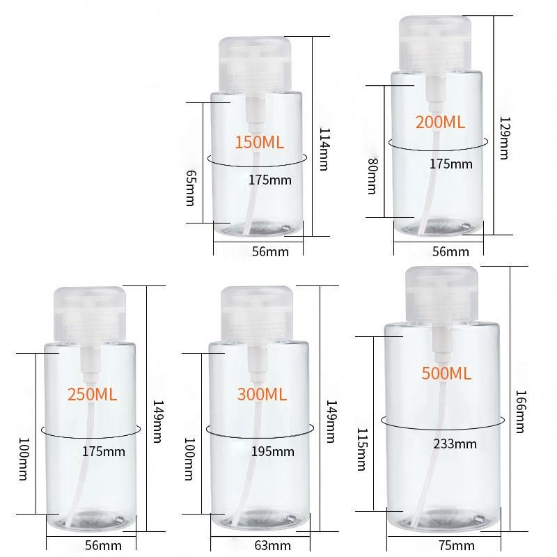 FTS 150ml/200ml/250ml/300ml/500ml High Quality Luxury Cosmetic Lotion Bottle Custom Logo Matte Soft Touch Plastic Pump Bottle