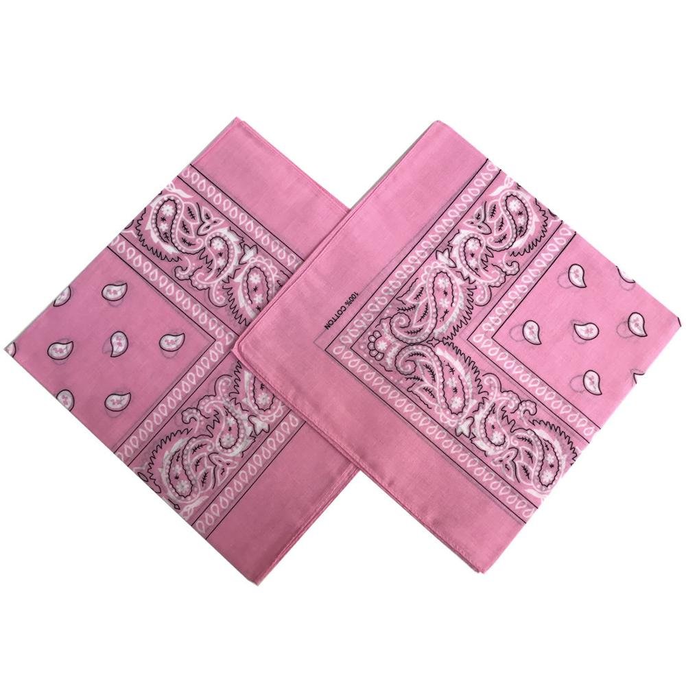 Cotton Bandanas Paisley Cowboy Bandana Headbands Handkerchiefs