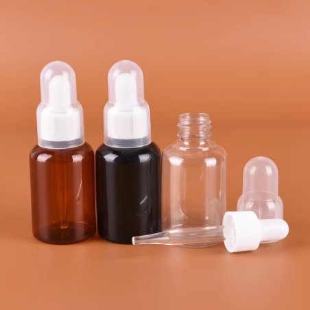 50ML Empty Essential Oil Dropper Bottle Glass Bottle Refillable Bottles For Storing Liquid Lab Supplies