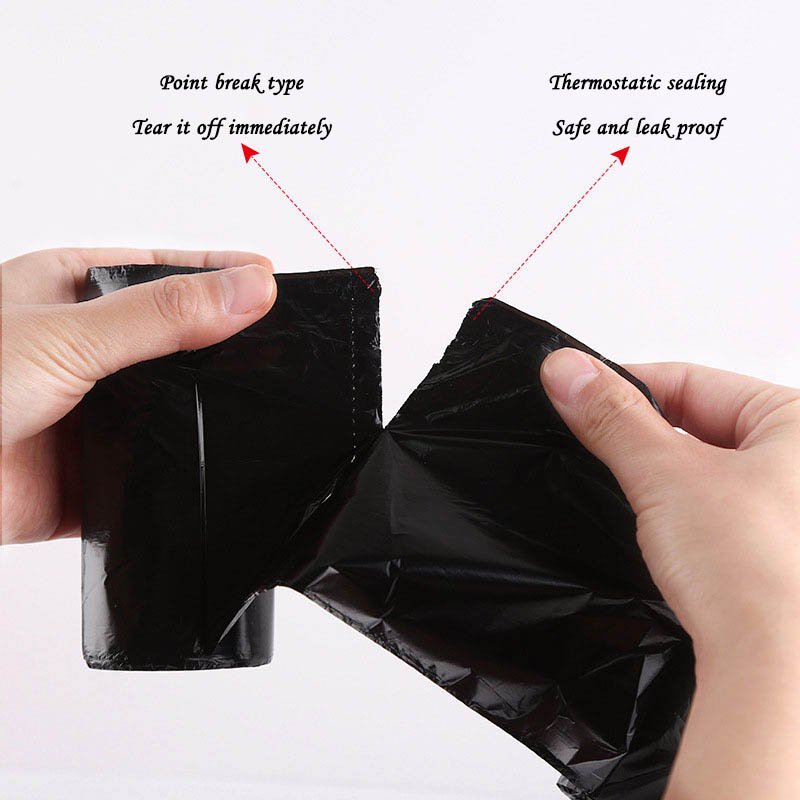Customizable Size Thickened Flat Mouth Disposable Stand-Up Pouch Garbage Household Office Toilet Living Room Kitchen Coffee Well