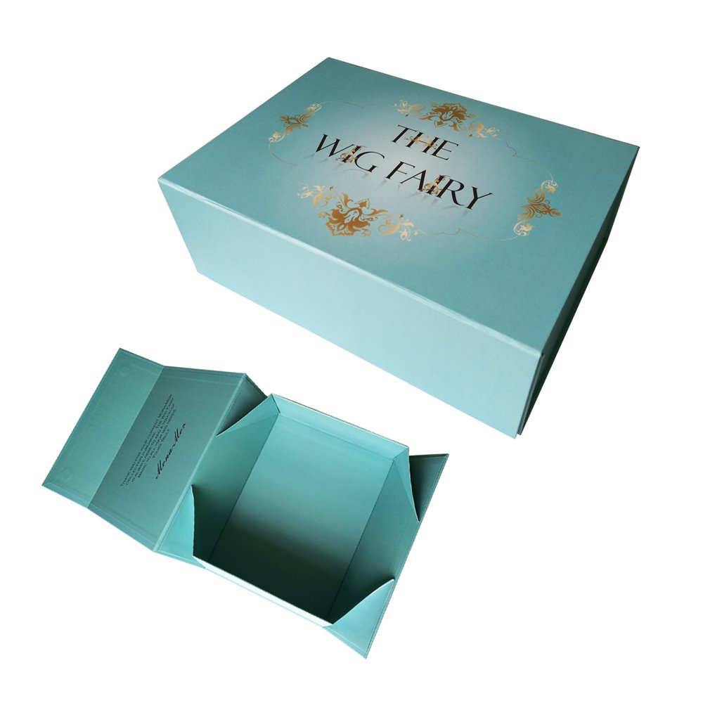 Beautiful Cardboard Nice Girl's Doll Packing Box with PVC Window White Paper Boxes