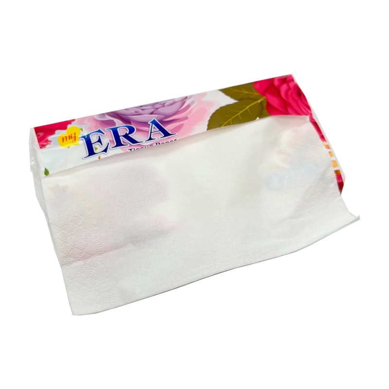 China paper factory wholesale 2ply tissue virgin wood 3 layer custom printed ERA brand tissue paper