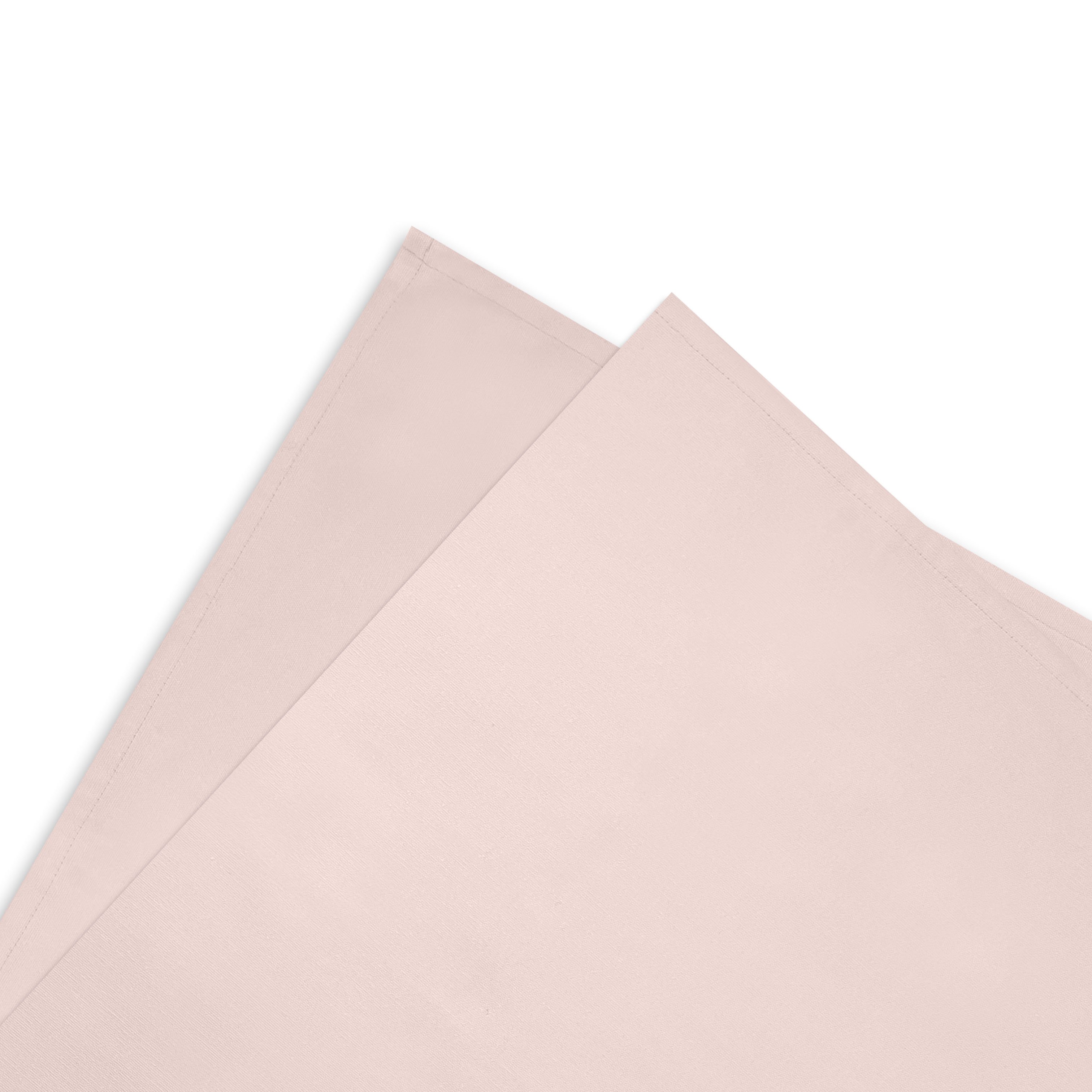 Pink Cotton Linen Cloth Table Napkin Polyester Handkerchief Cloth Handmade Square Modern Disposable Embroidered for Diner Party
