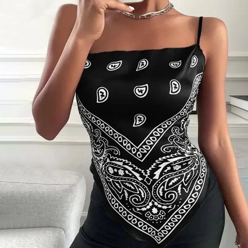 China Manufacturer Women Crop Tops Halter Backless Bowknot Satin Vest Sexy Women Summer Handkerchief Tank Tops