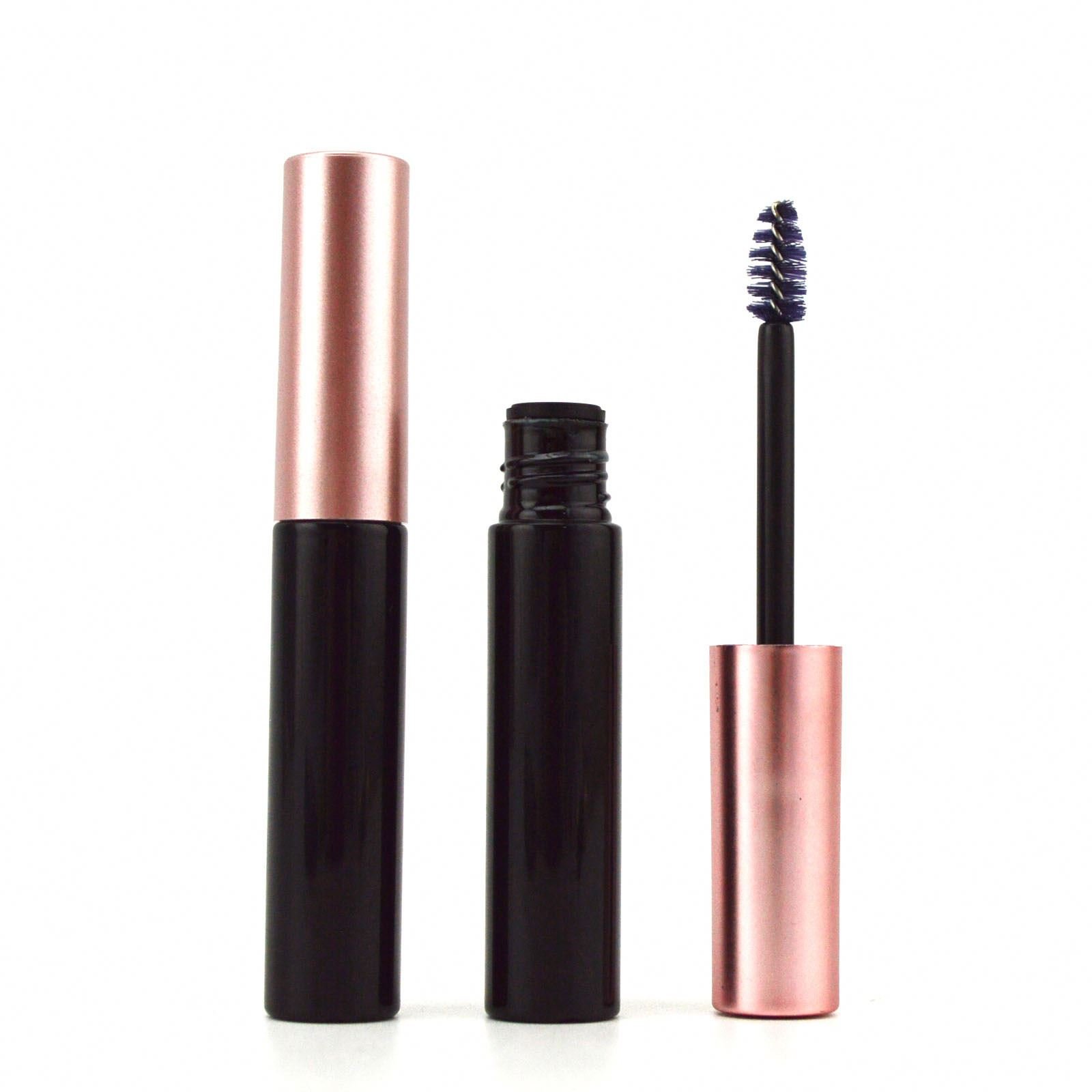 Empty Eyeliner Lip Gloss Packaging Plastic Mascara Tube With Eyelash Brush