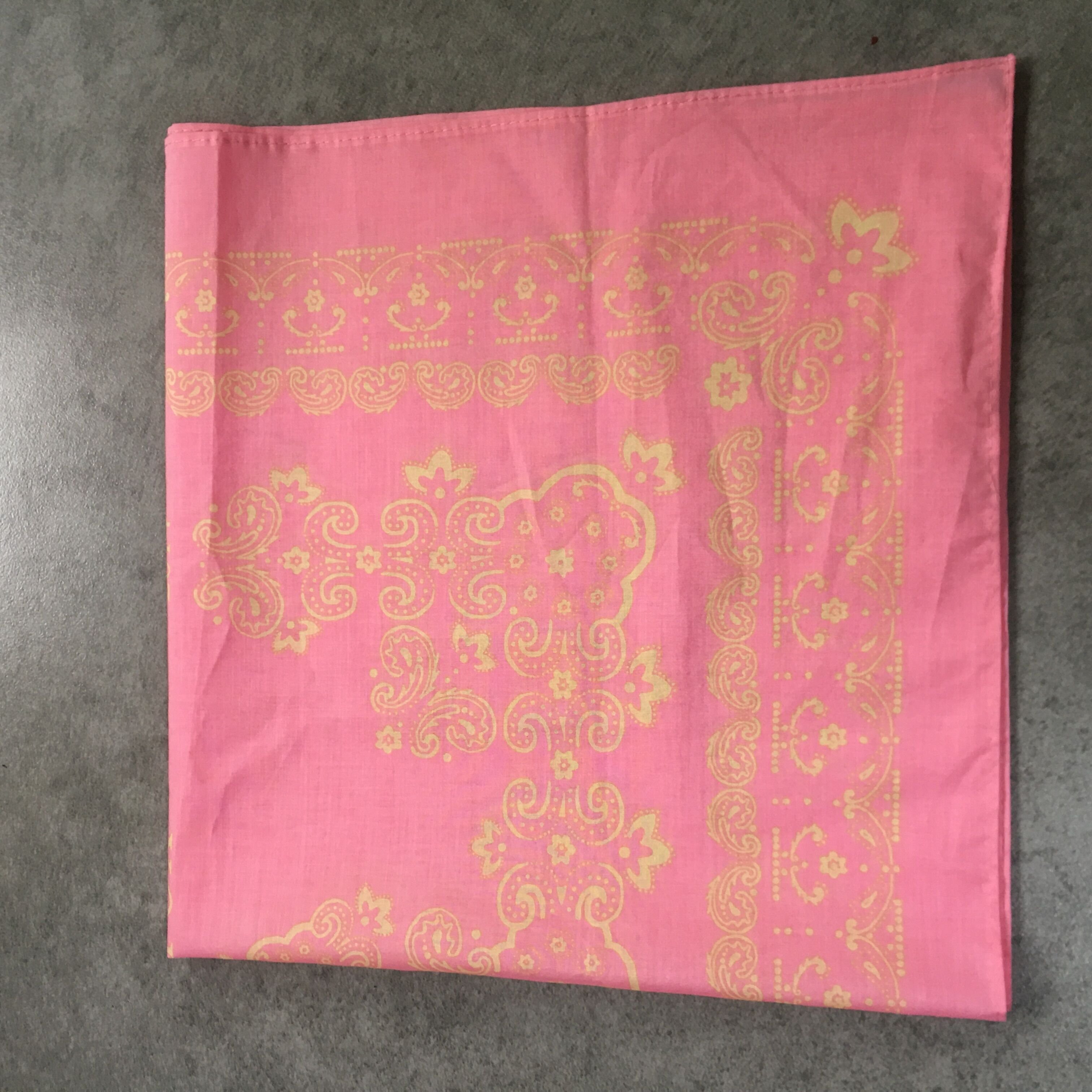 custom Paisley Bandanas double sided printCowboy Bandana Handkerchiefs Paisley Print Head Wrap Scarf