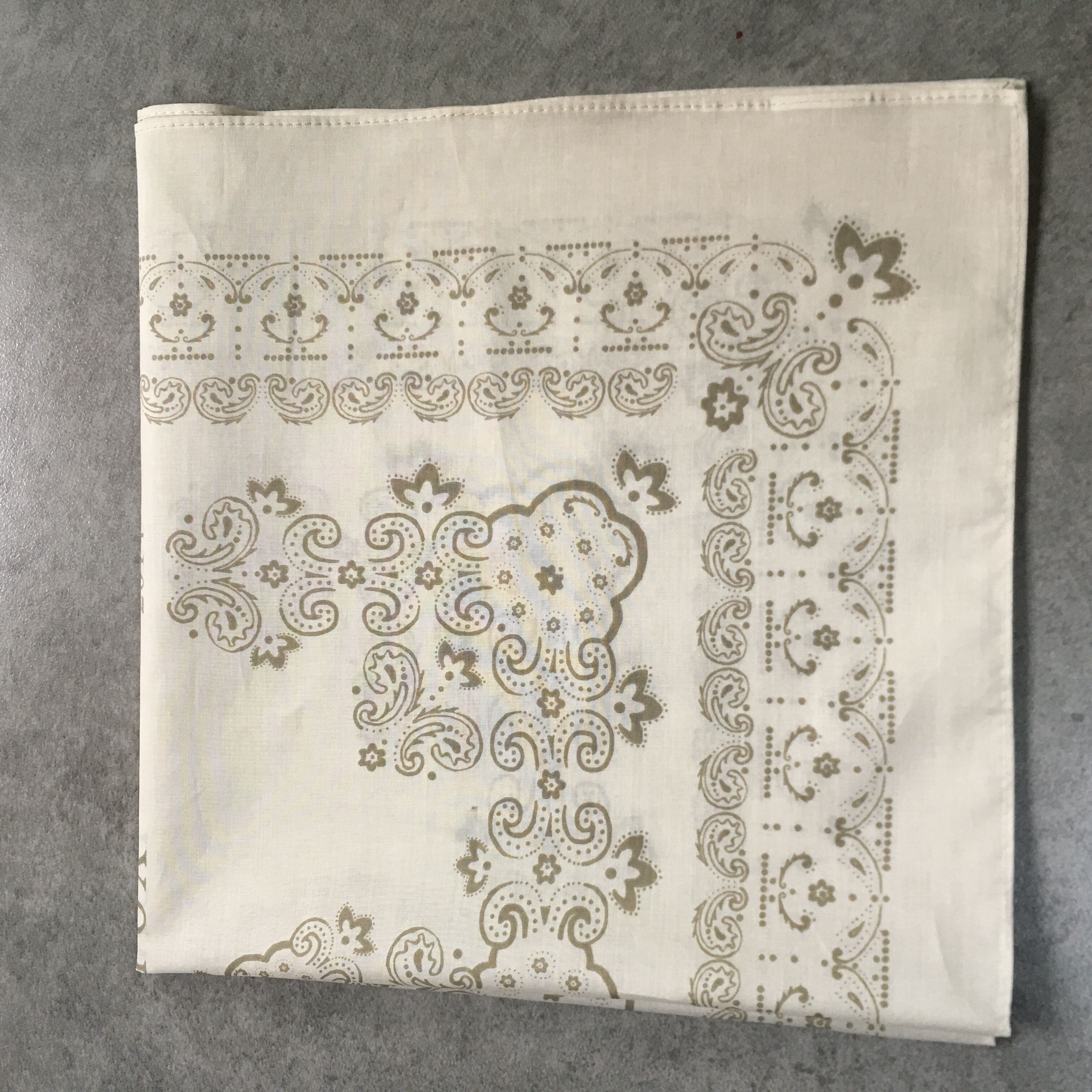 custom Paisley Bandanas double sided printCowboy Bandana Handkerchiefs Paisley Print Head Wrap Scarf