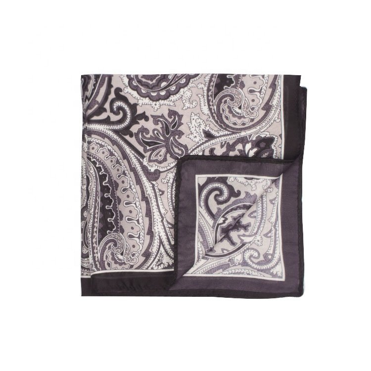 100%Polyester handkerchief Vintage Hankies Men's Pocket Square Handkerchiefs Snot Rag 22*22 cm