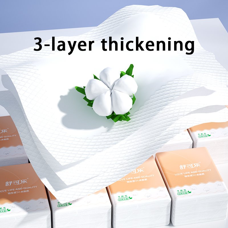 mini pocket wipes easy-carry bulk handkerchief paper tissues convenient facial wipes