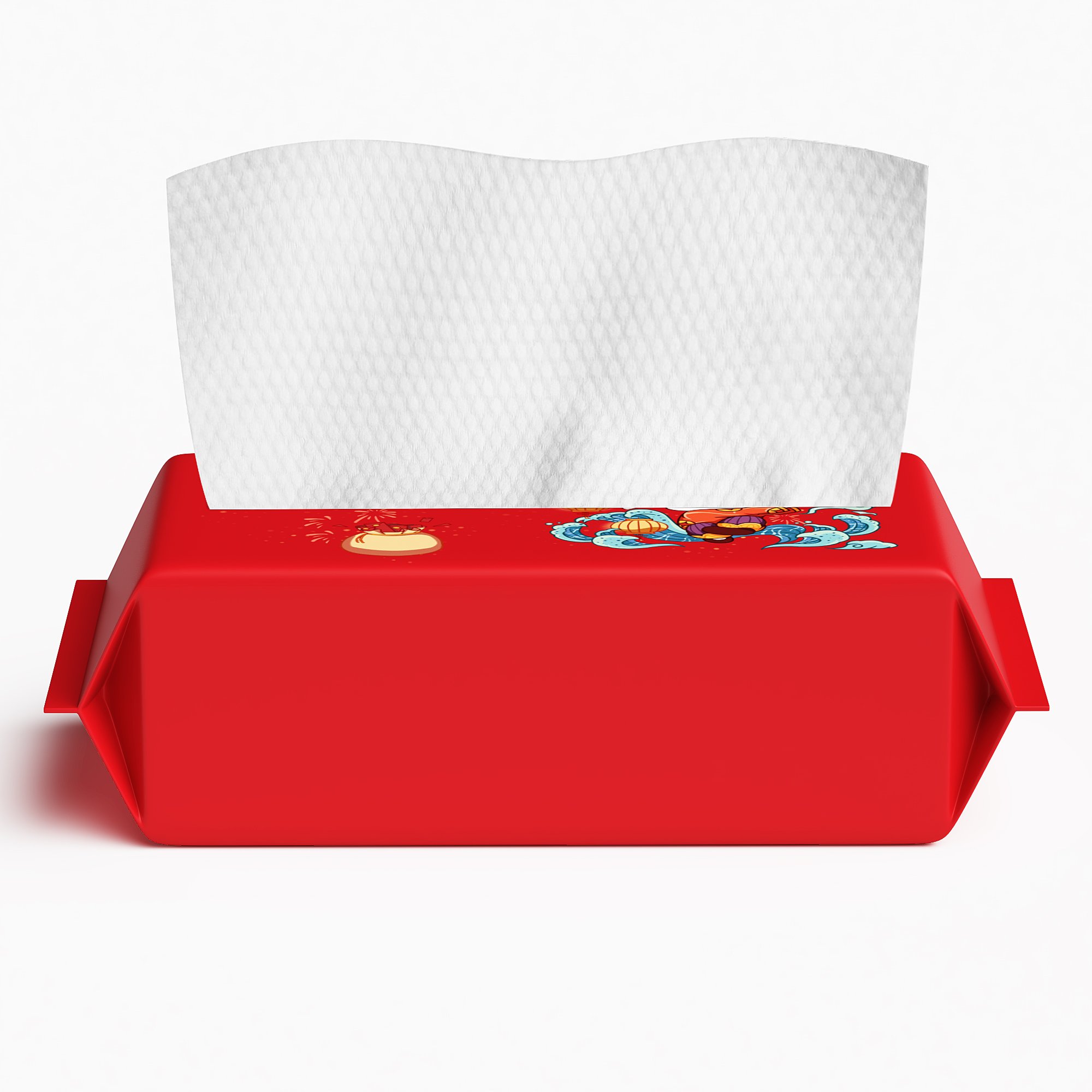 High-Quality White - Soft Disposable Face Towel For Daily Use Facial Tissue Pack