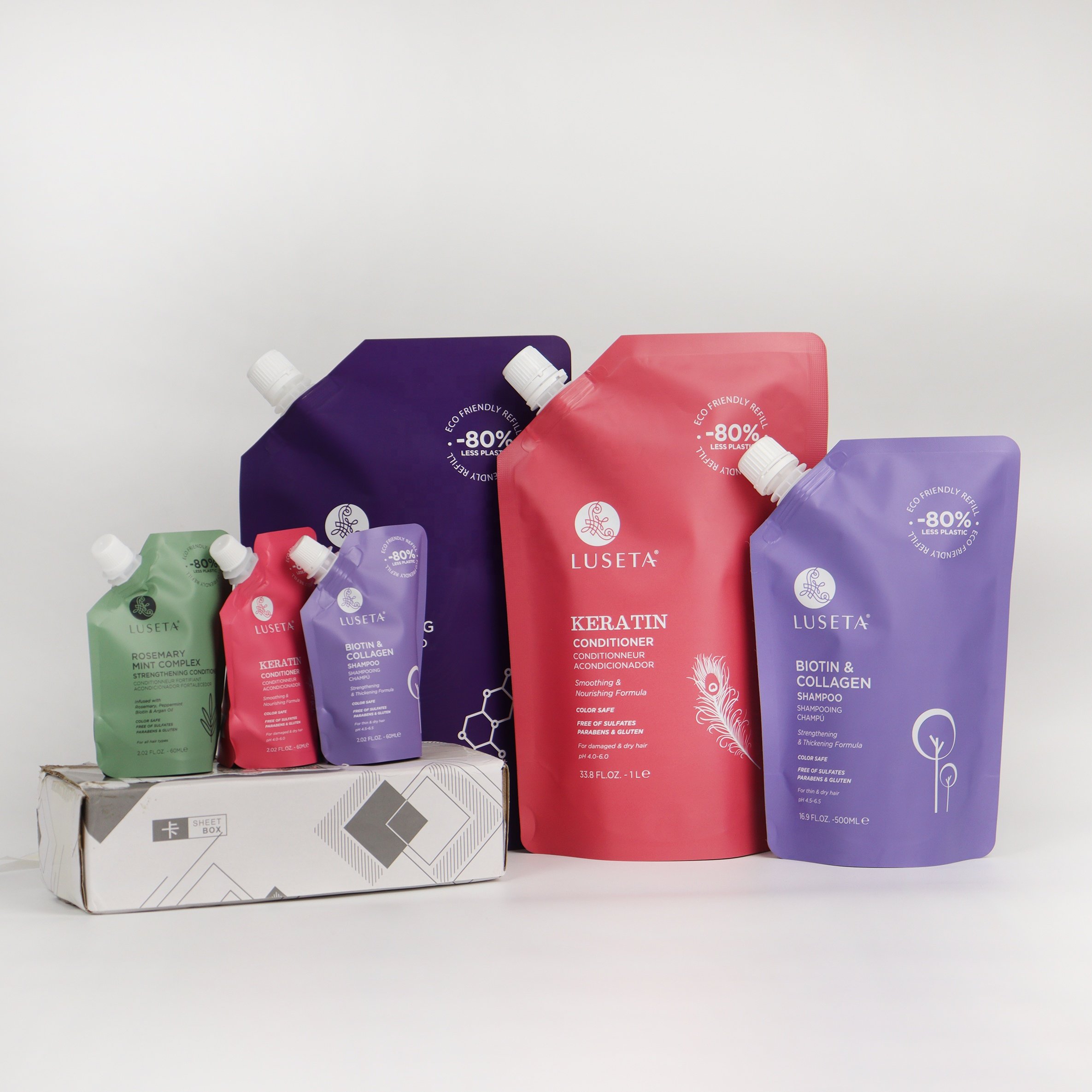 Customized Color 200ml 1000ml 5l Doypack Packaging Shampoo Bag Aluminum Foil Wine Liquid Spout Pouch
