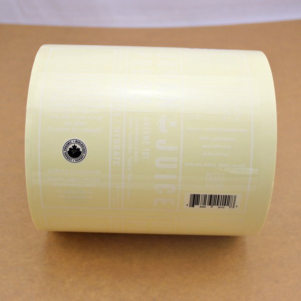 Crack Split Back Peel UV Resist Waterproof Self Adhesive Custom Logo Vinyl Custom transparent sticker roll Stickers