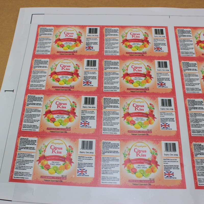Large Size Custom Logo Printed Waterproof Die Cut Logo Adversting Vinyl Wall Sticker