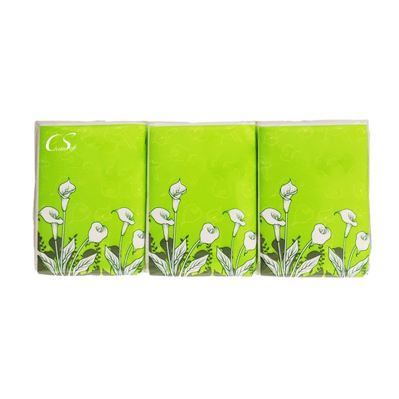 China Personalized Printed thickening Biodegradable Convenient Ultra Soft pocket tissue paper