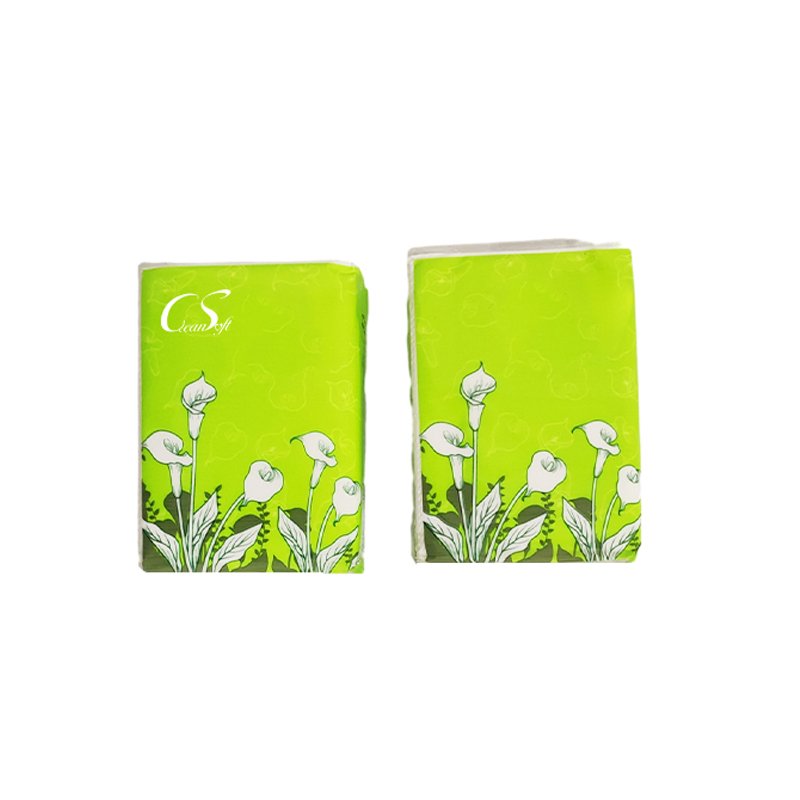 China Personalized Printed thickening Biodegradable Convenient Ultra Soft pocket tissue paper